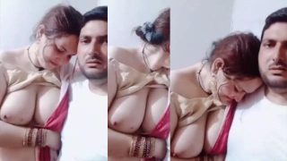Rajasthan Village Aunty Big Boobs Hot Viral MMS