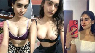 Cute Mallu Babe Pressing Boobs Fingering Latest Video