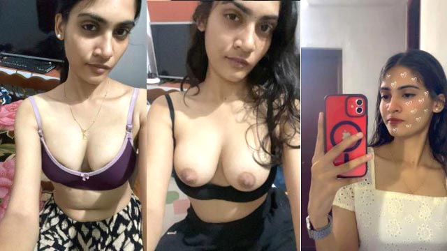 Cute Mallu Babe Pressing Boobs Fingering Latest Video
