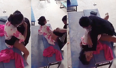Hot College Girl Fucking Her BF On Table Viral Sex Video’s