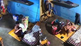 Chubby Tamil Wife Fucking With Husband CCTV Cam Capture