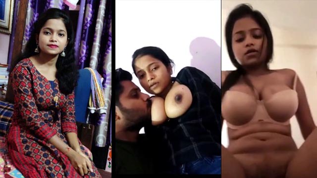 Horny College Girl Boobs Sucking – Fucking Hard With Boyfriend