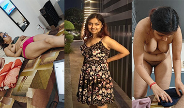 Chubby Indian GF Shared Threesome Fuck With BF Friends