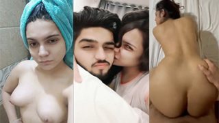 Desi Indian Horny GF Fingering Pussy Hard Doggy Style Fucking