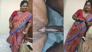 Telugu Old Maid Aunty Doggy Sex BY House Owner