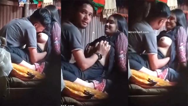 Horny Village Babe With Lover Fun Secretly Record Mms