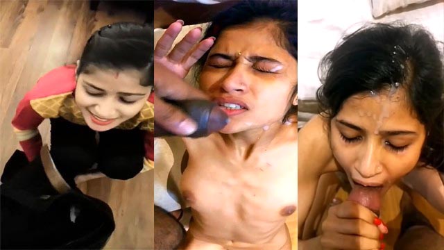 Horny College Babe Painful Fucking With Lover